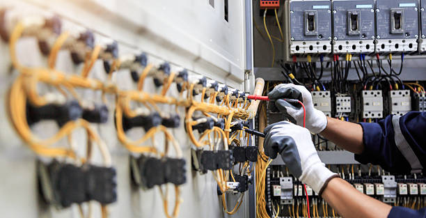 Professional Electrician technician working in Osseo, WI